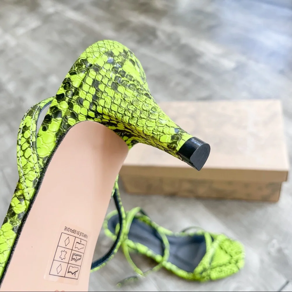 NIB Free People Salina Y2K Strappy Kitten Heels 36 - Picture 5 of 7